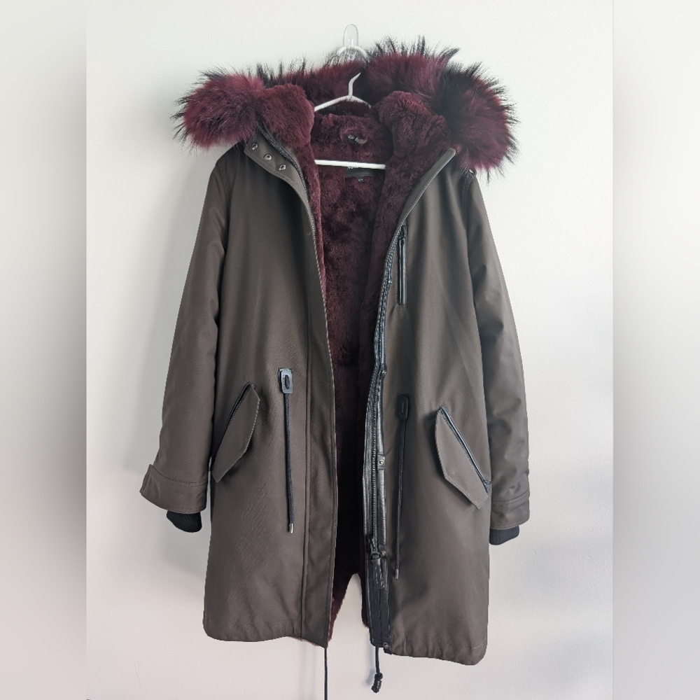 Mackage Fur Lined Winter Coat XS